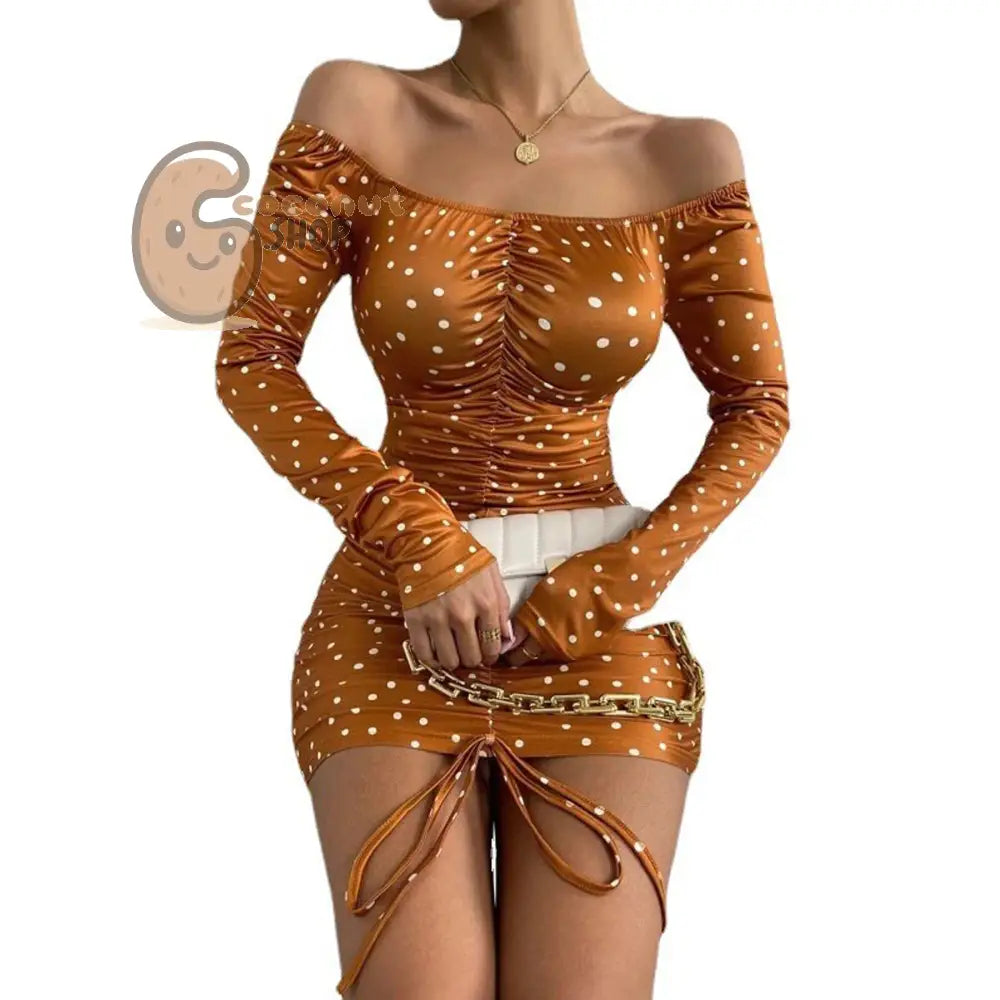 Chic Wave Point Charm Short Dress