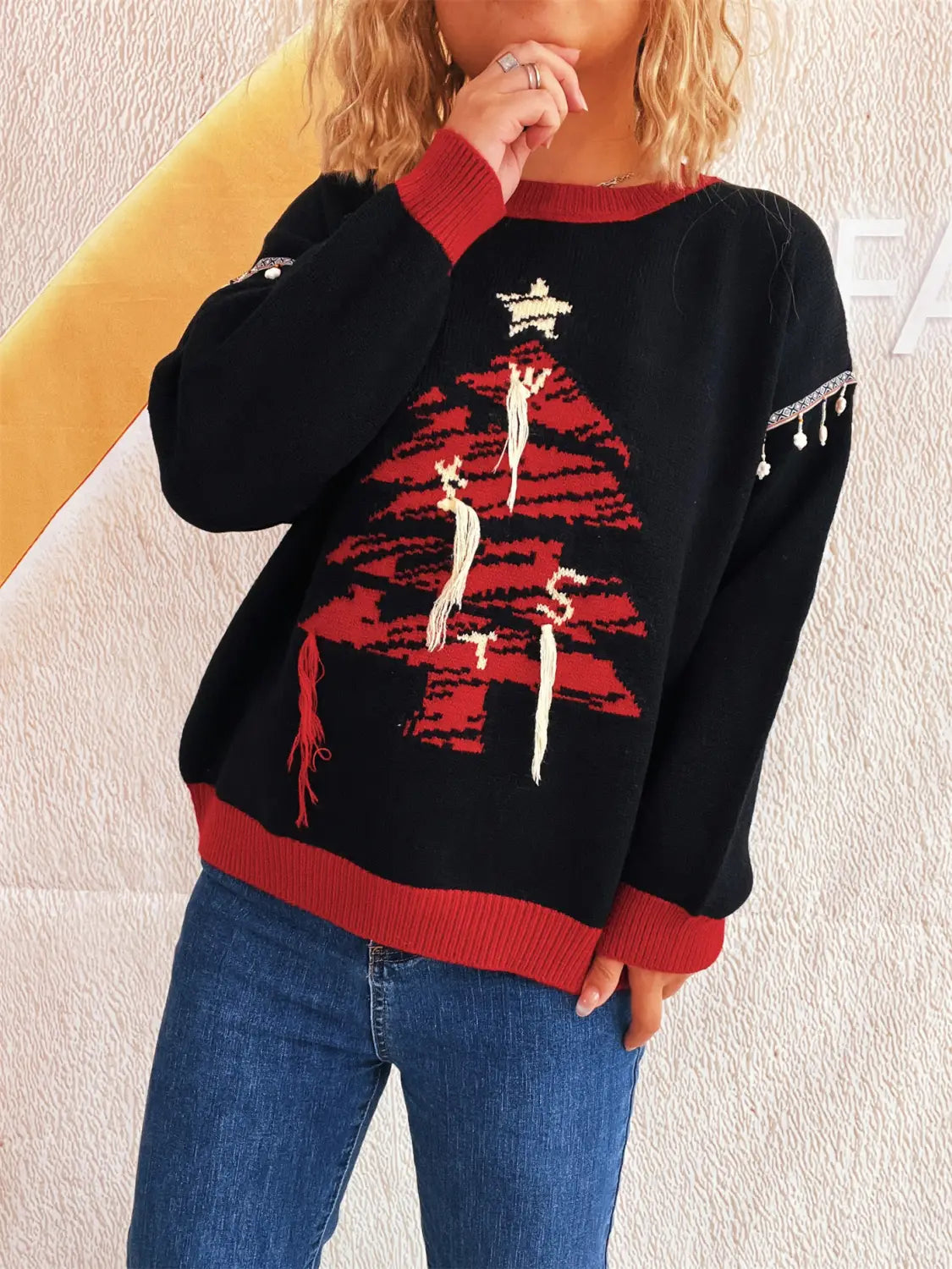 Christmas Tree Knit Sweater