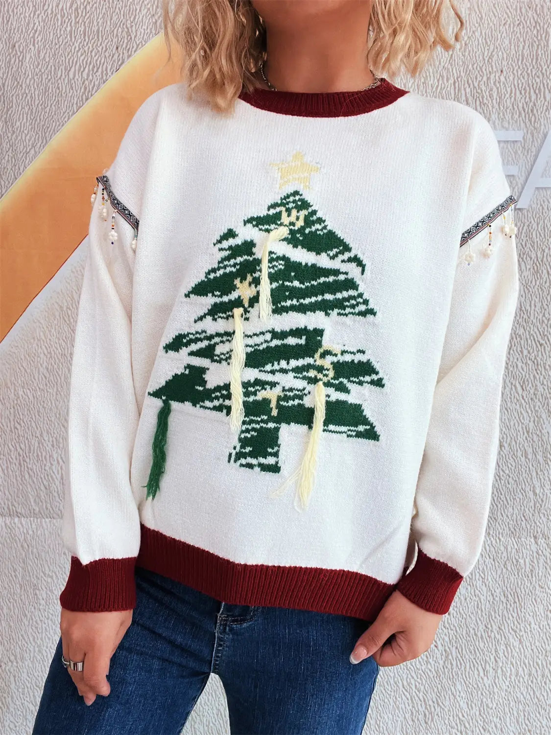 Christmas Tree Knit Sweater