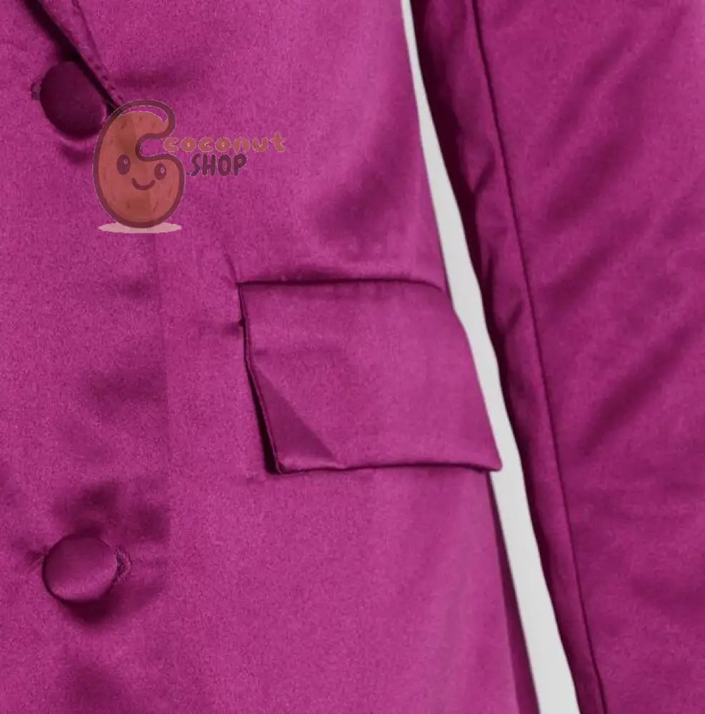 3Pieces Double Breasted Suit + Camisole + Short Hip Skirt Mature Lady Skirt Suit