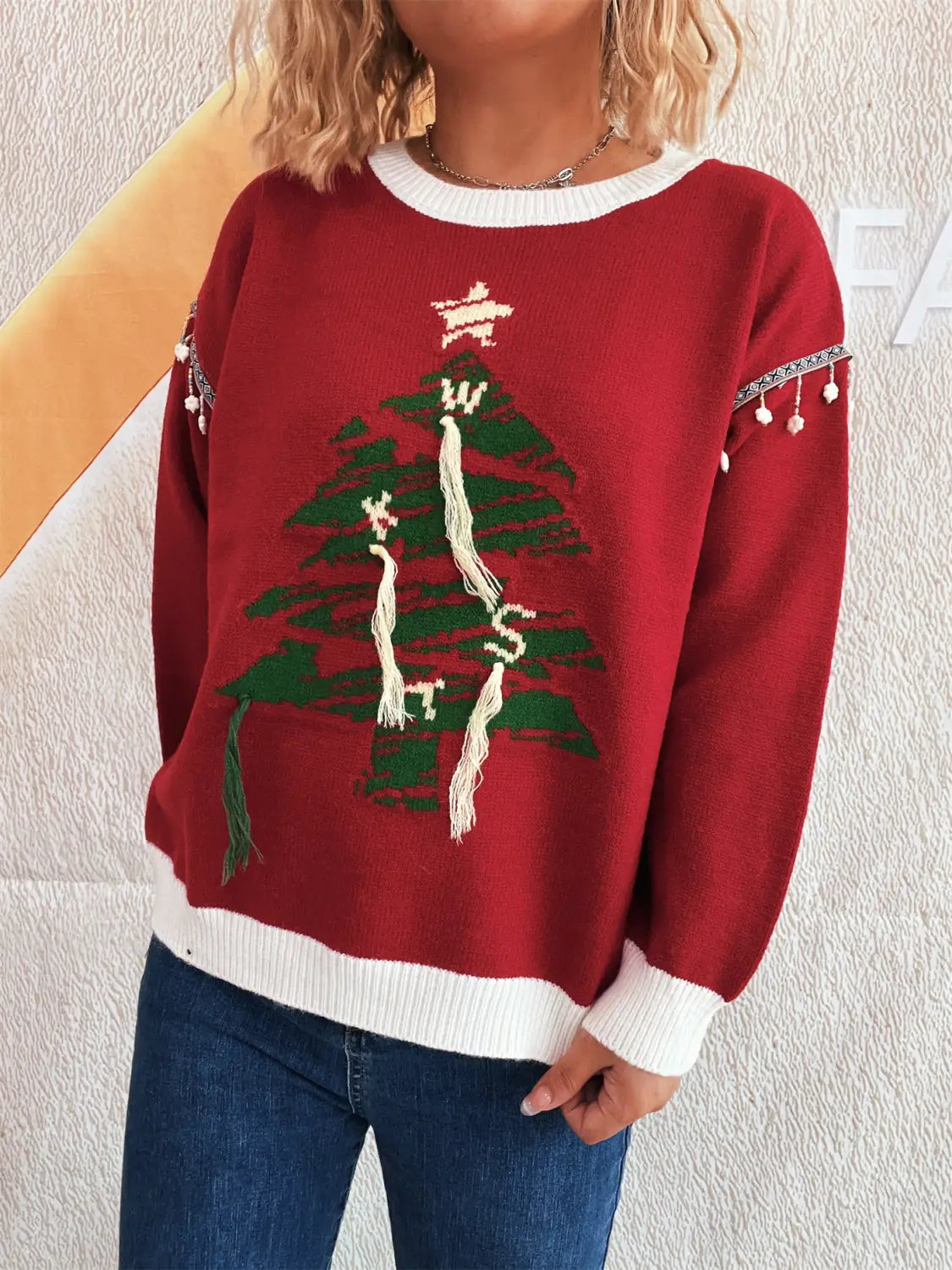 Christmas Tree Knit Sweater