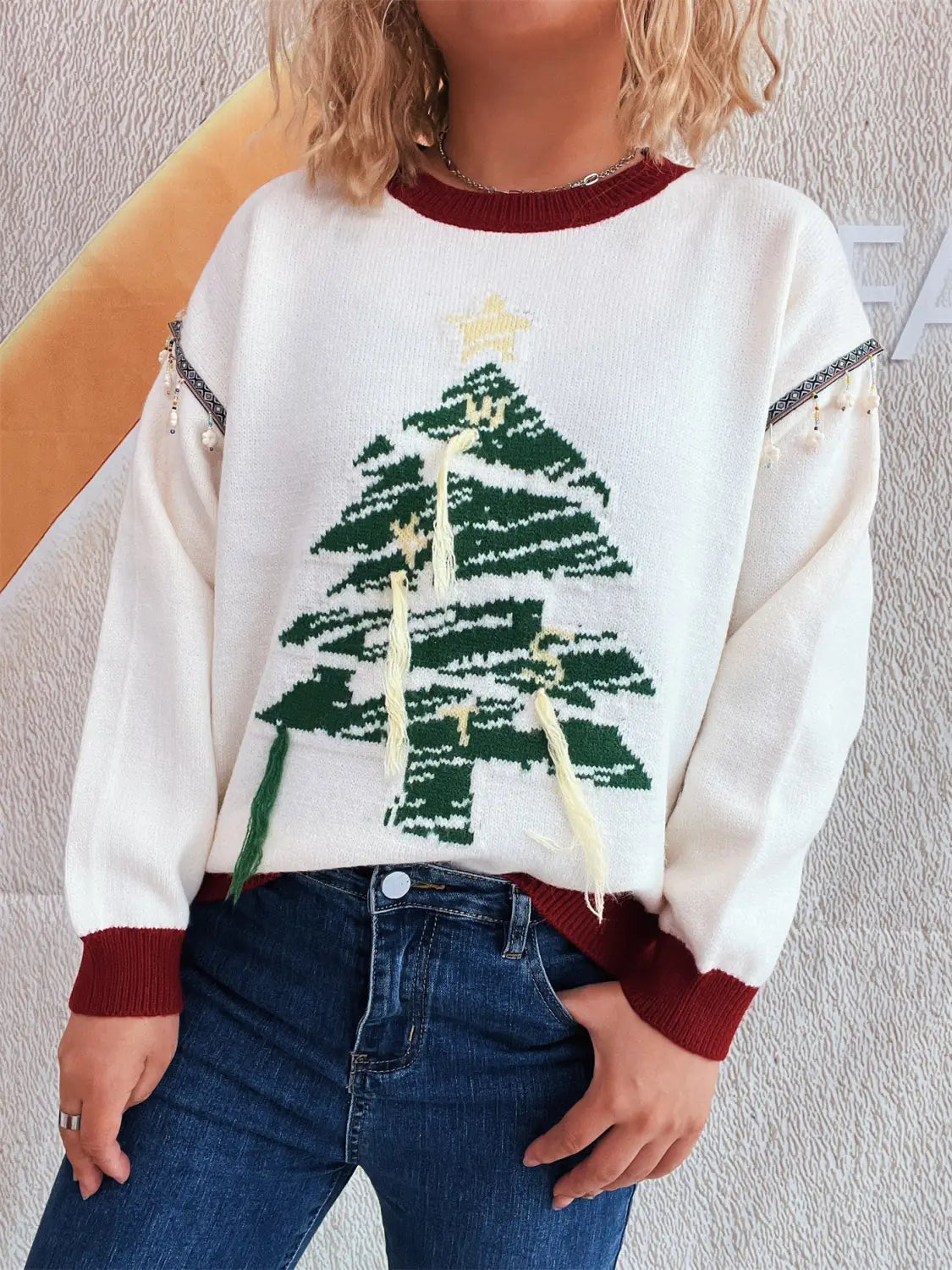 Christmas Tree Knit Sweater