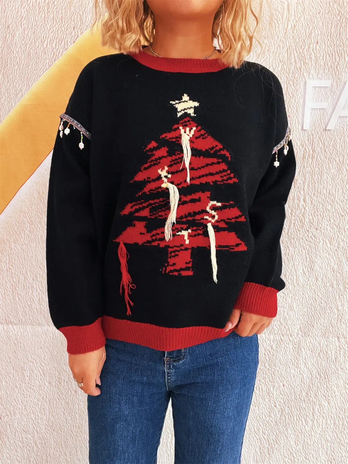 Christmas Tree Knit Sweater