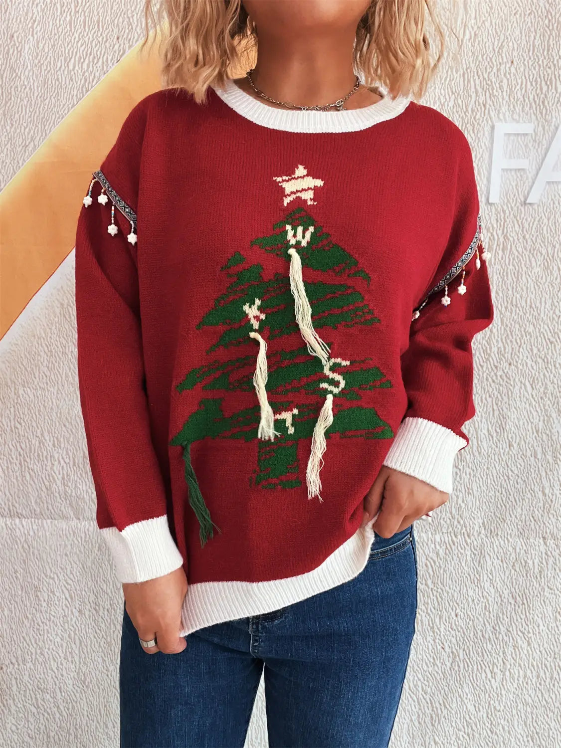 Christmas Tree Knit Sweater