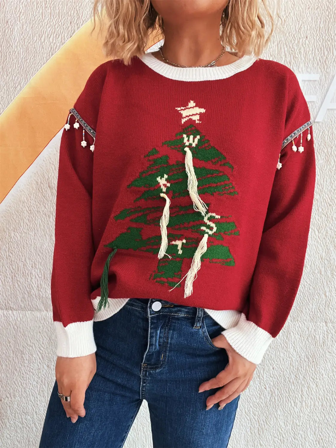 Christmas Tree Knit Sweater