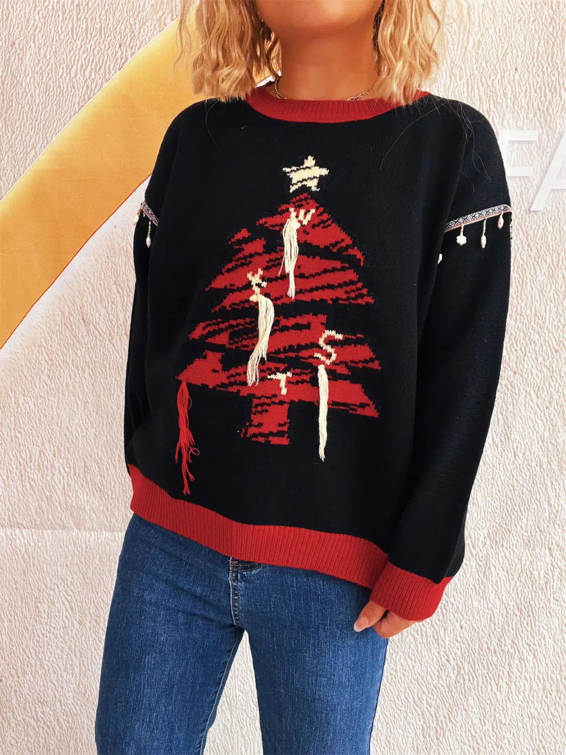 Christmas Tree Knit Sweater