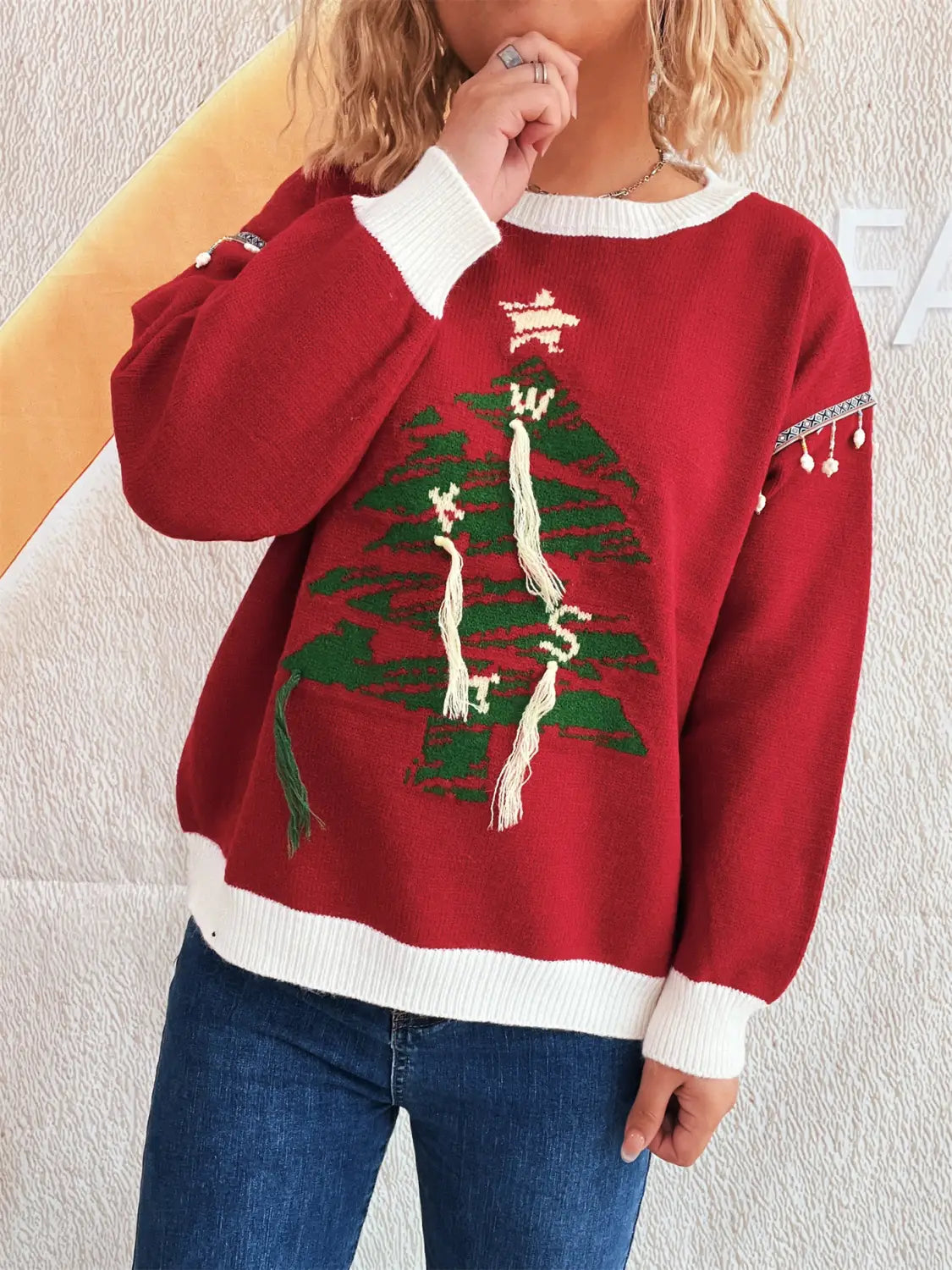 Christmas Tree Knit Sweater