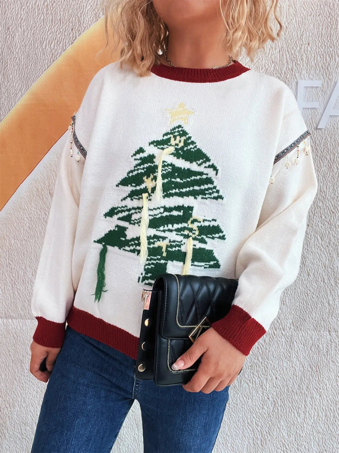 Christmas Tree Knit Sweater