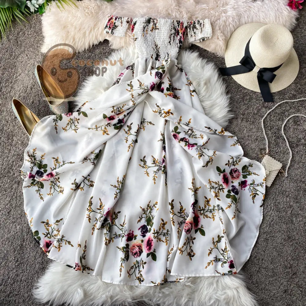 Beautiful Bohemian Floral Long Dress