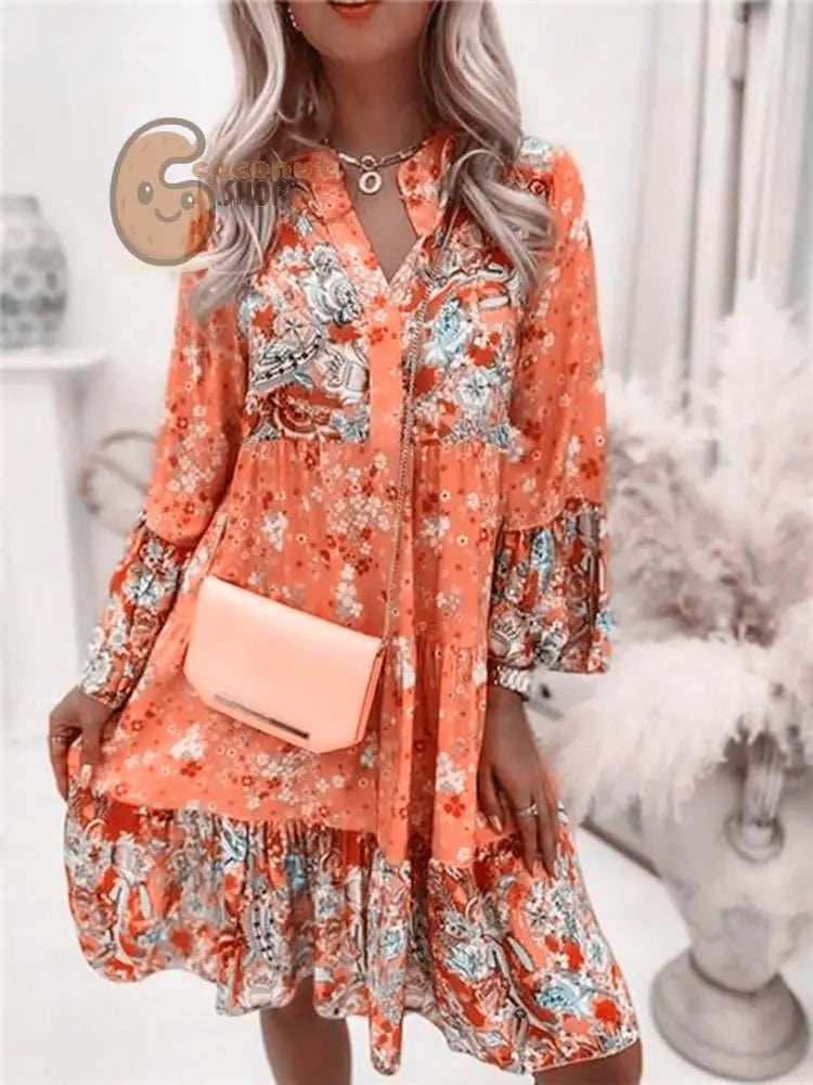 Boho Dream Chic Layered Mini Dress