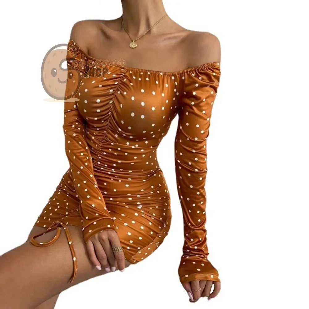 Chic Wave Point Charm Short Dress