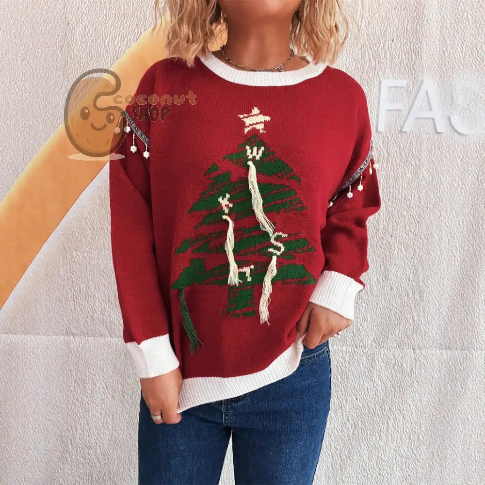 Christmas Tree Knit Sweater