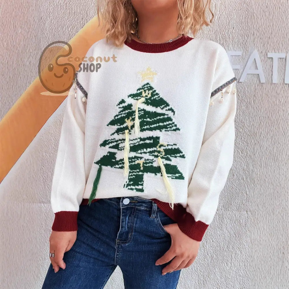 Christmas Tree Knit Sweater