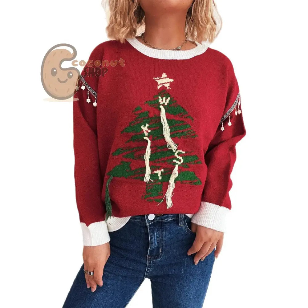 Christmas Tree Knit Sweater