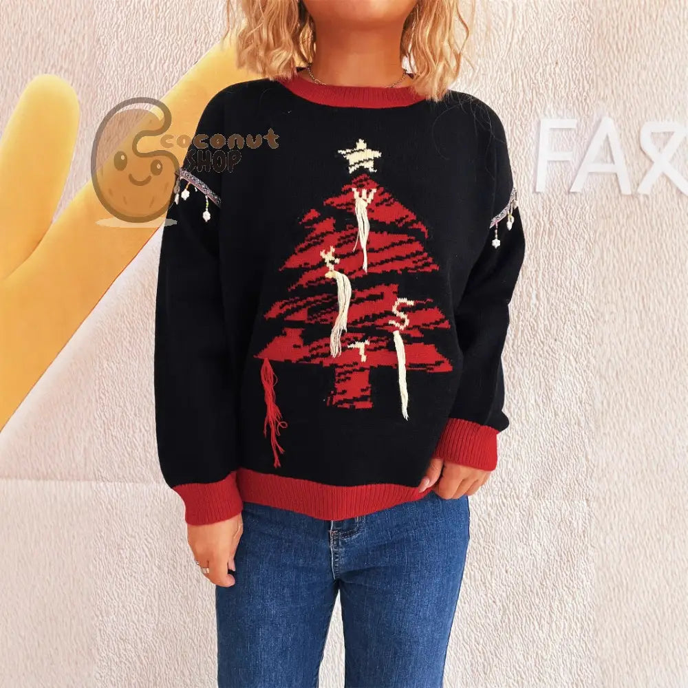 Christmas Tree Knit Sweater