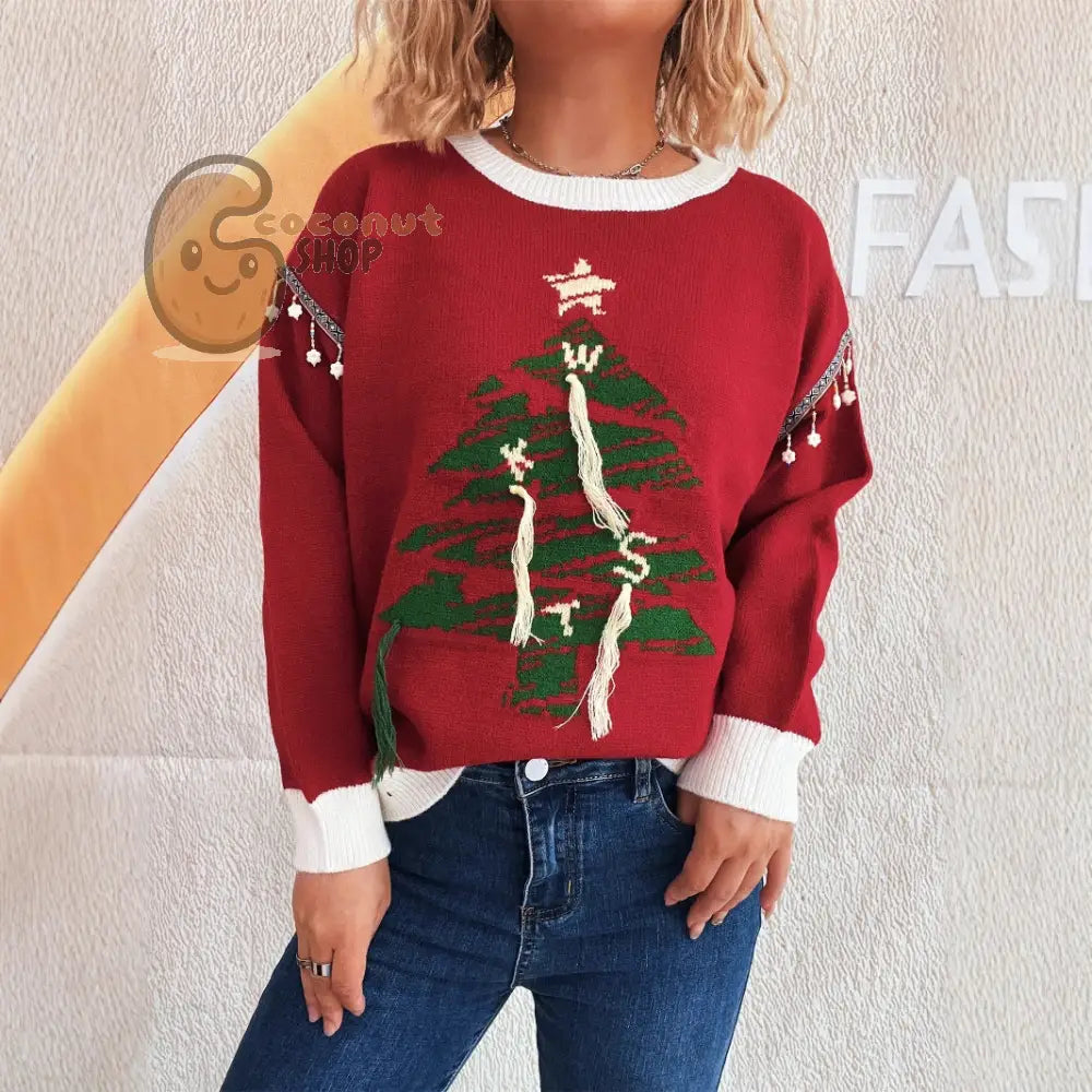 Christmas Tree Knit Sweater