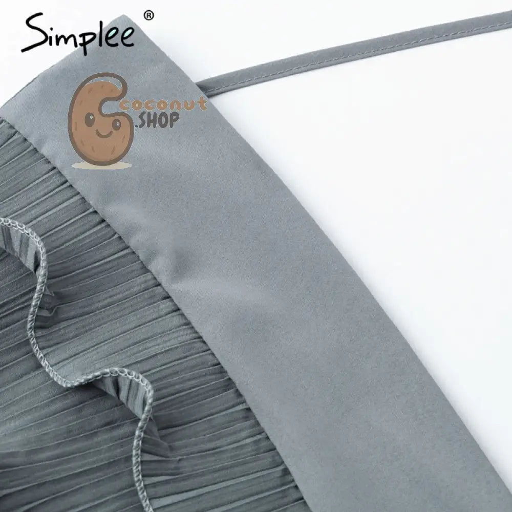 Elegant v neck long Ruffles high waist evening party dress