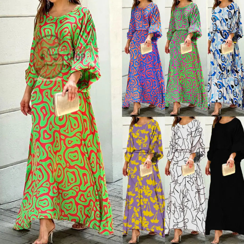 Enchanting Long Sleeve Top & High-Waisted Skirt Set