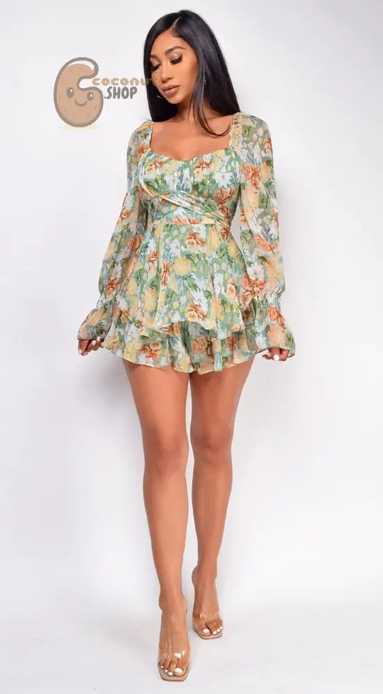 Floral Cute Dress