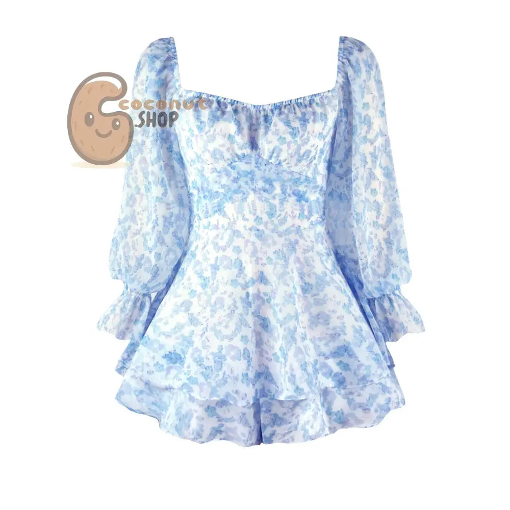 Floral Cute Dress - FKAQ003 / S