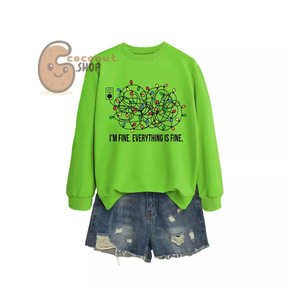 “I’m Fine. Everything Is Fine.” Christmas Lights