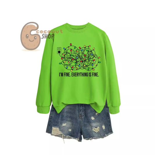 “I’m Fine. Everything Is Fine.” Christmas Lights