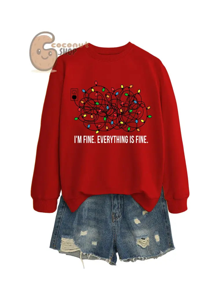 “I’m Fine. Everything Is Fine.” Christmas Lights