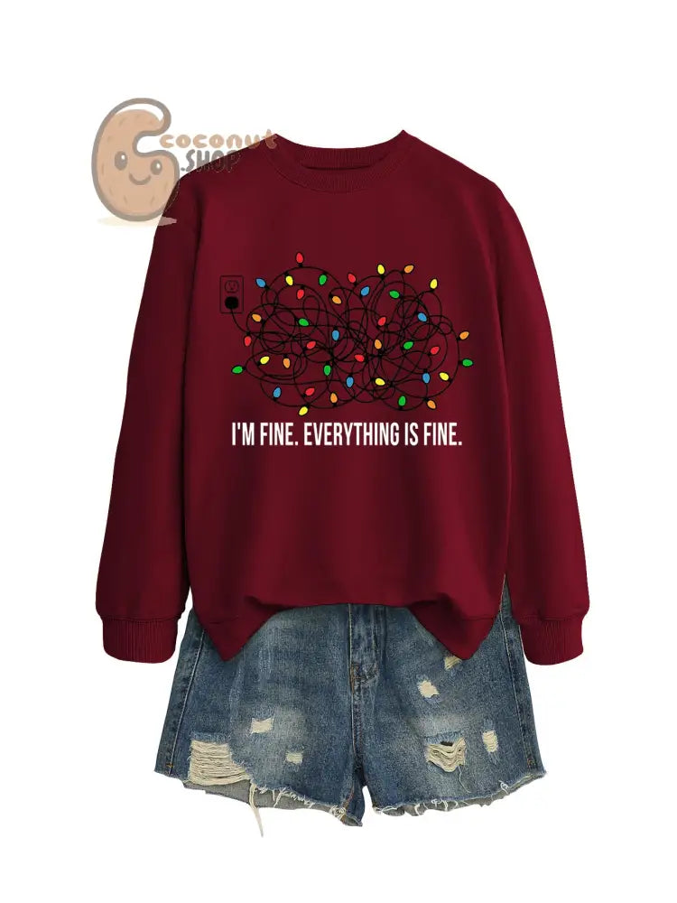 “I’m Fine. Everything Is Fine.” Christmas Lights