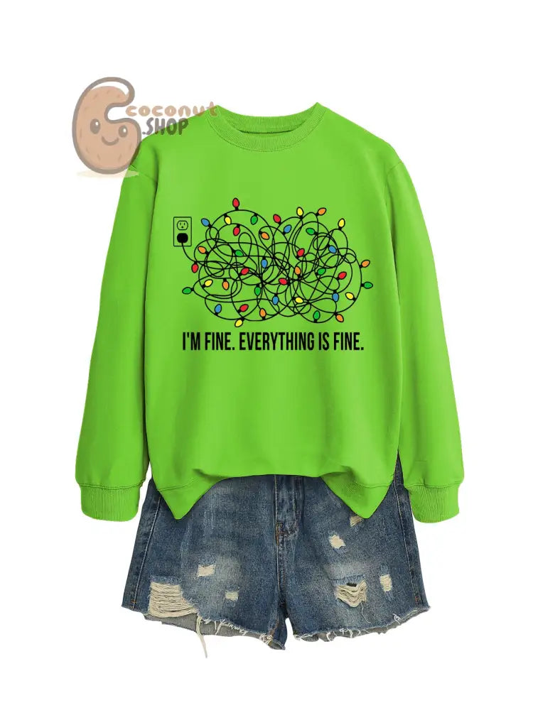 “I’m Fine. Everything Is Fine.” Christmas Lights