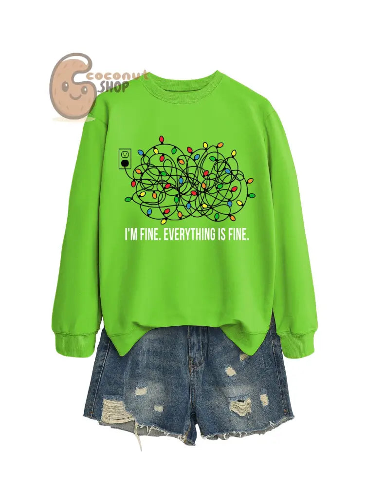 “I’m Fine. Everything Is Fine.” Christmas Lights