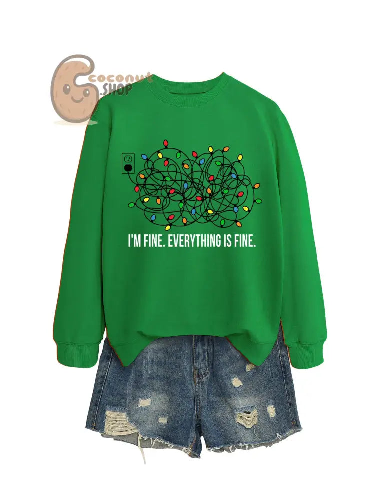 “I’m Fine. Everything Is Fine.” Christmas Lights