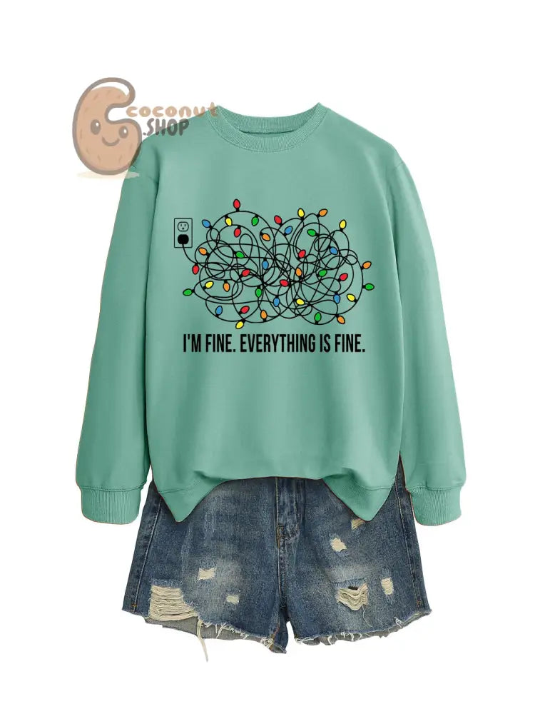 “I’m Fine. Everything Is Fine.” Christmas Lights