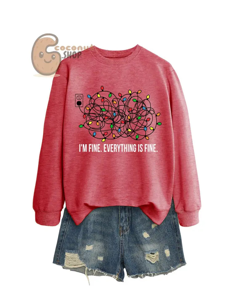 “I’m Fine. Everything Is Fine.” Christmas Lights