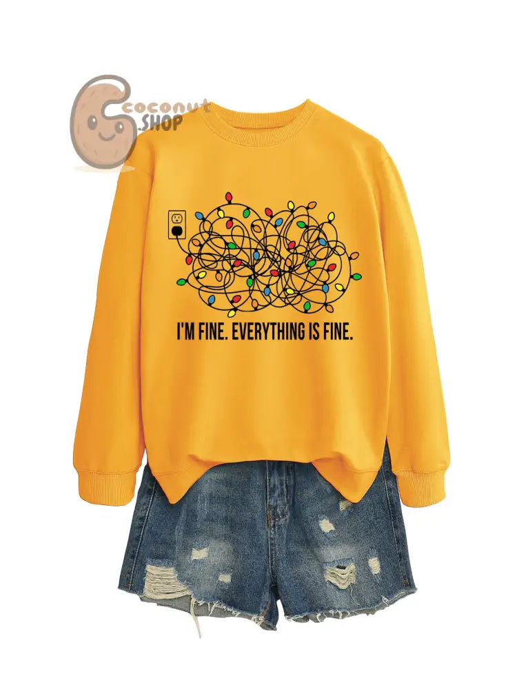 “I’m Fine. Everything Is Fine.” Christmas Lights