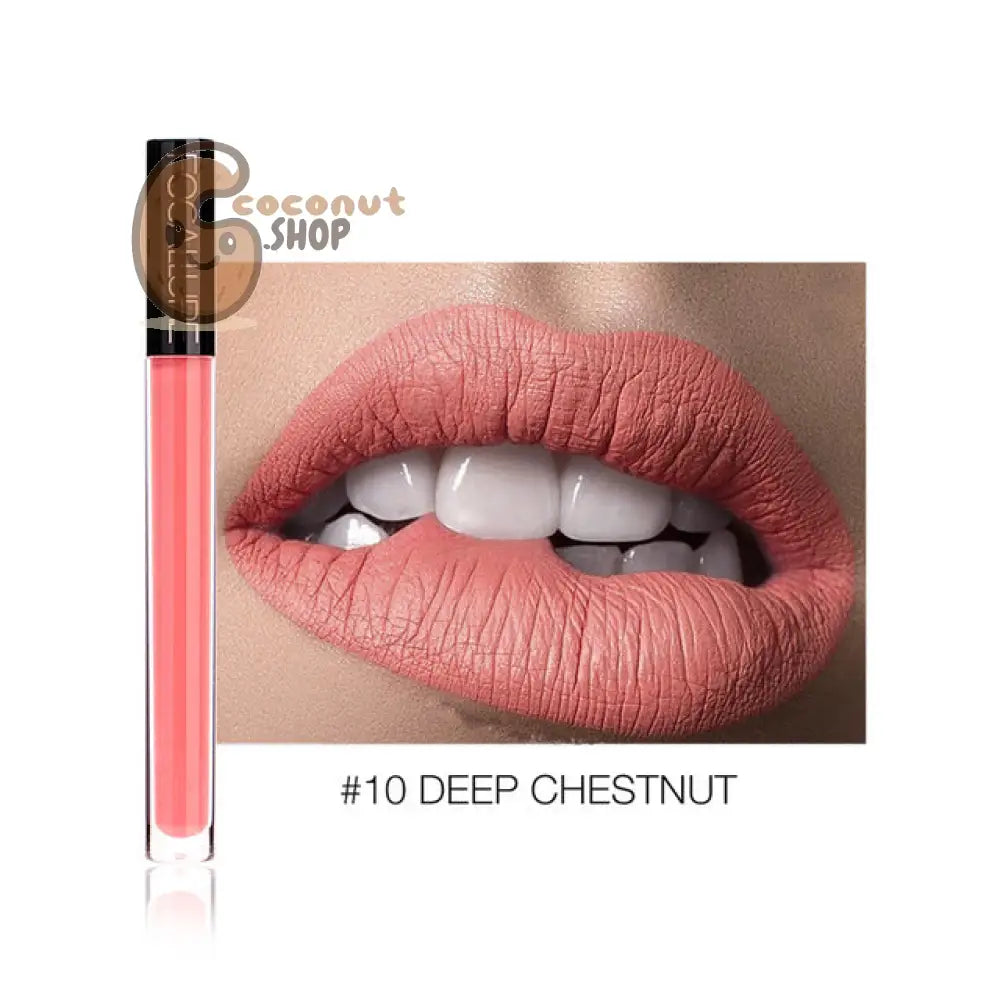 Matte Lipstick: Waterproof Pigment - 10