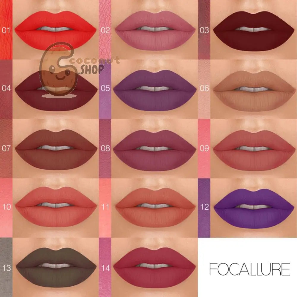 Matte Lipstick: Waterproof Pigment