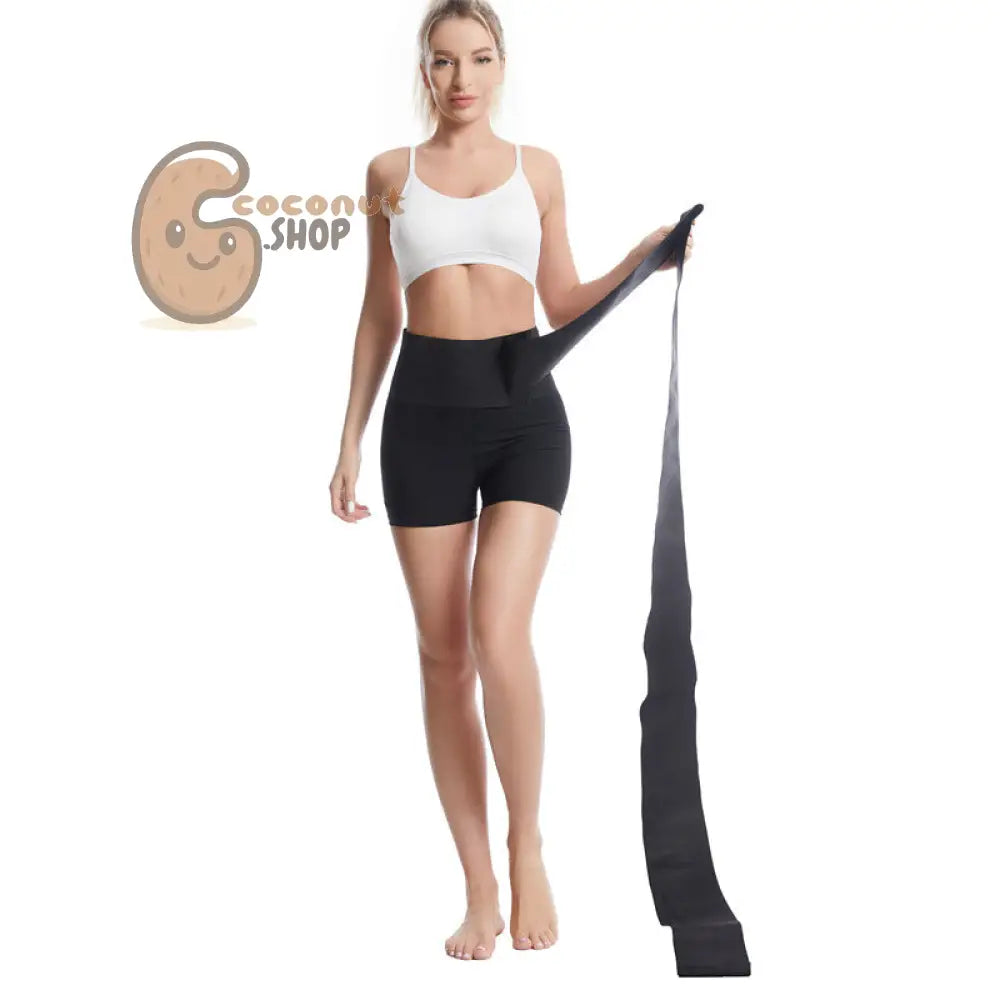 New Two-In-One Belly Wrapping Sweat Pants