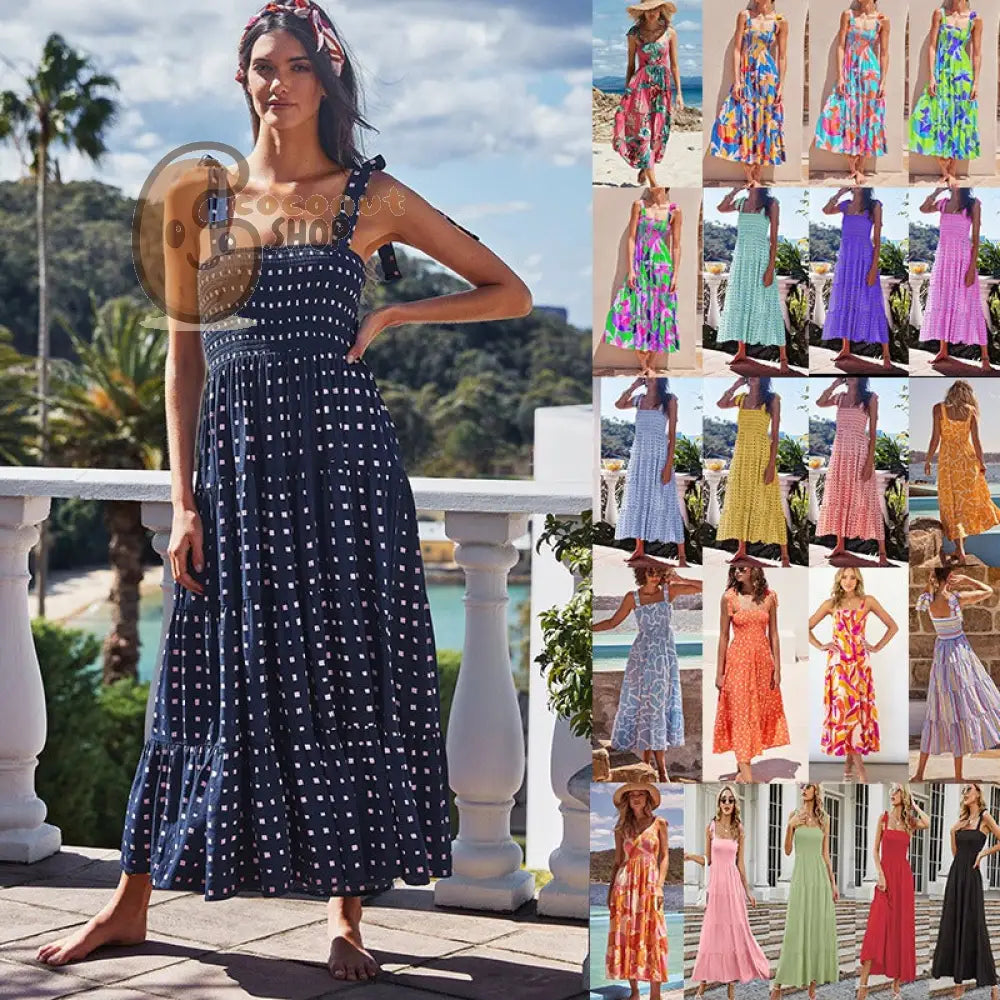 Radiate Summer Charm: Explore our Collection of Cute Printed Summer Dresses