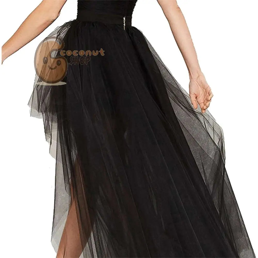 Seductive Noir Mesh Tutu Skirt: Summer Beach to Ballroom Glam - skirt