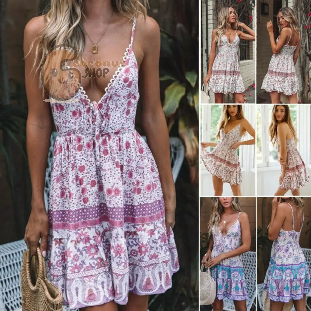 Sexy Chiffon Mini Dress