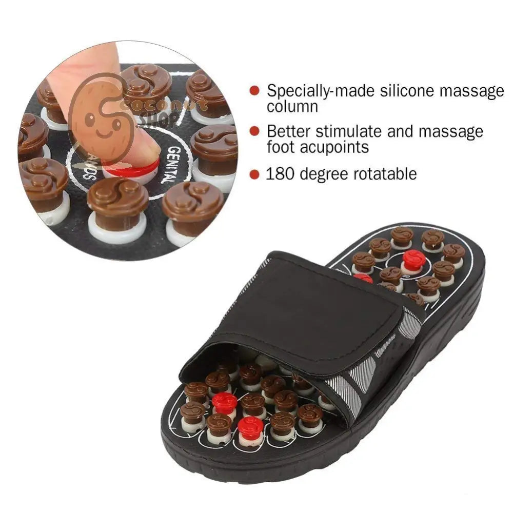 Sole Rejuvenators: Acupuncture Foot Massage Slippers for Total Reflexology Bliss and Foot Care