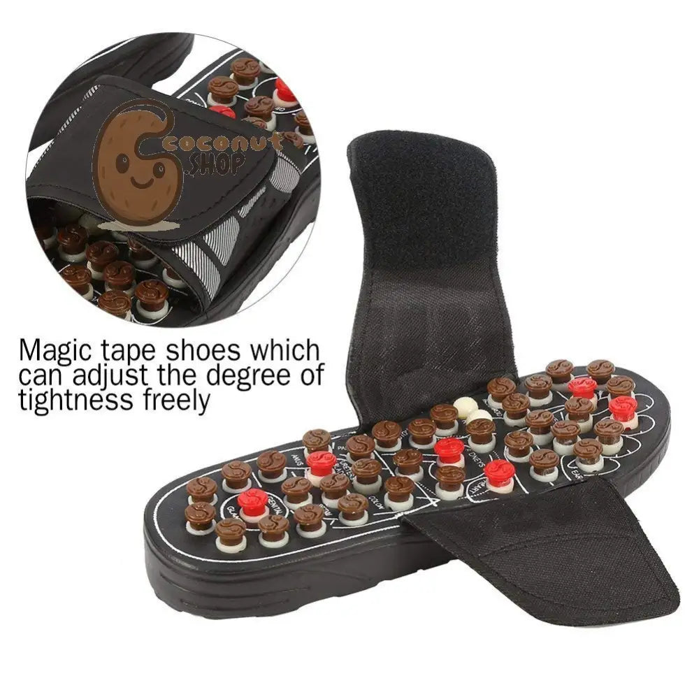 Sole Rejuvenators: Acupuncture Foot Massage Slippers for Total Reflexology Bliss and Foot Care