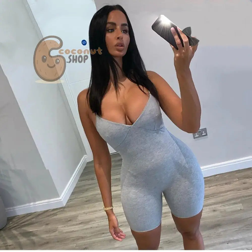 Sun-Kissed Vibes: Unleash Confidence with our Sleek Summer Rompers