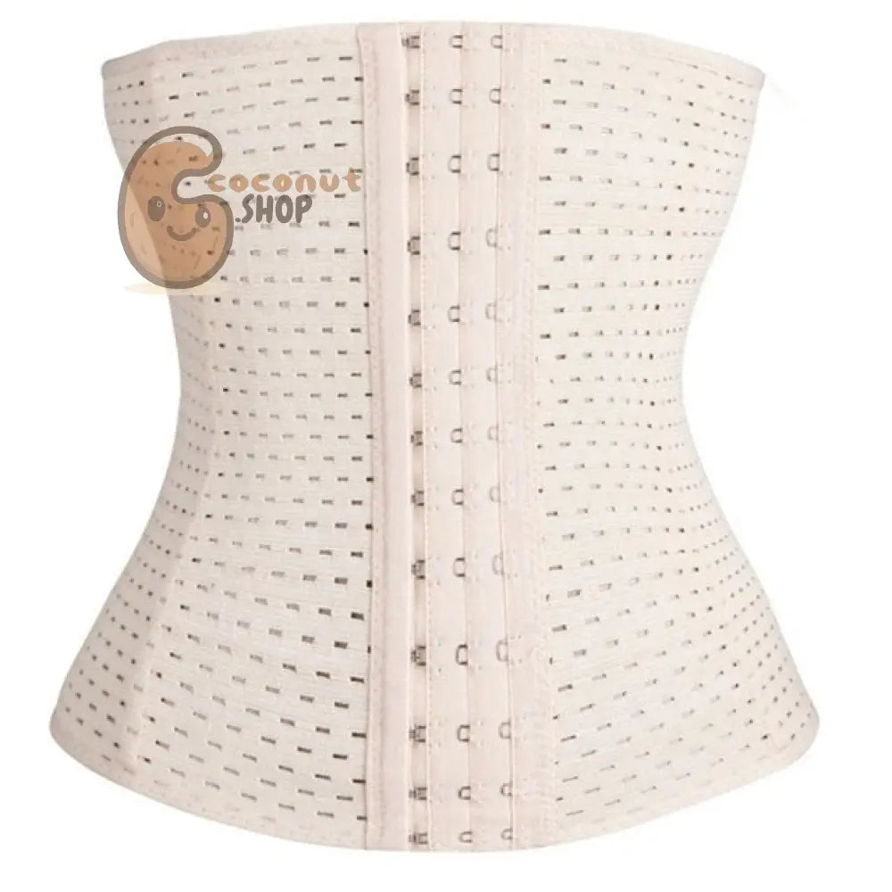 Waist Trainer Shaper Corset for Slimming & Modeling - beige / XS