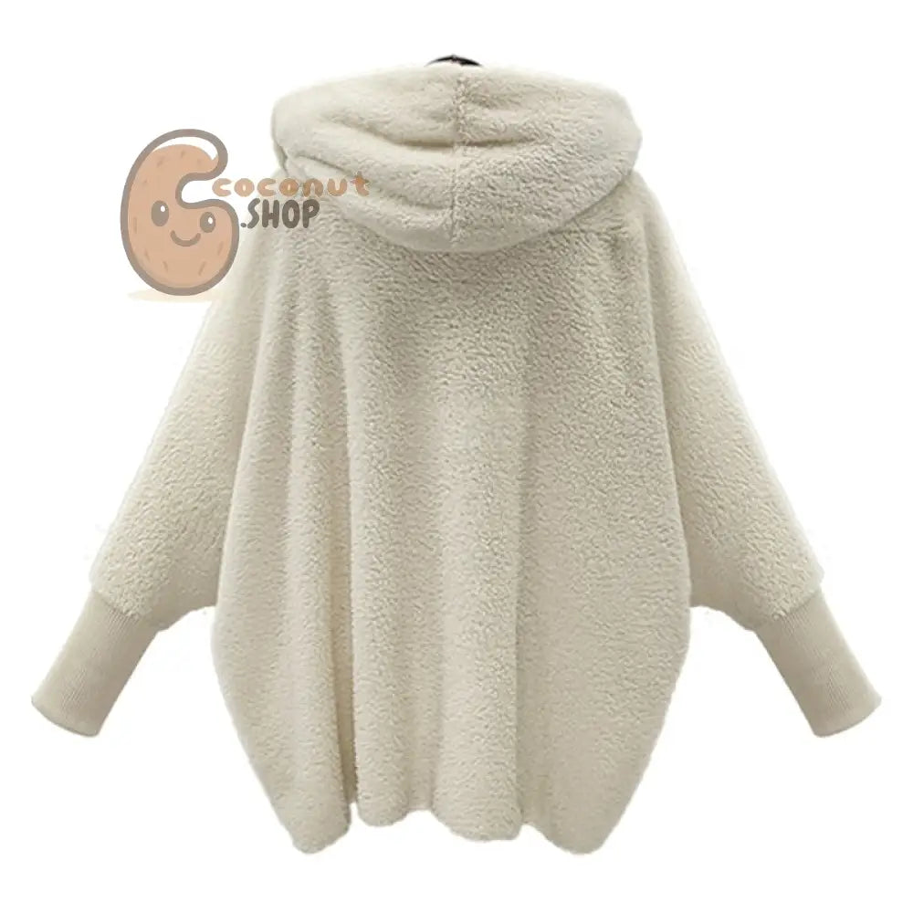 Winter Faux Fur Hooded Coat: Casual Chic